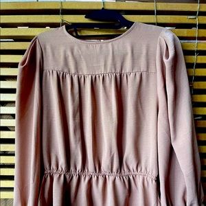 Prologue Neutral Pink Blouse Womens Size M